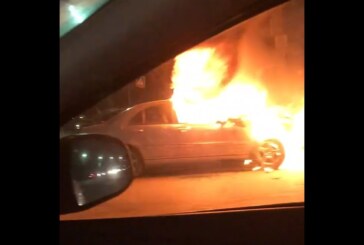 Пьяный уралец разбил 20 автомобилей и спалил свой Mercedes