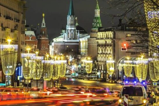Какие улицы Москвы перекроют на новогодние праздники?