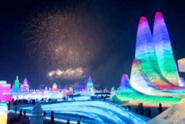В Харбине построили гигантский город из льда и снега