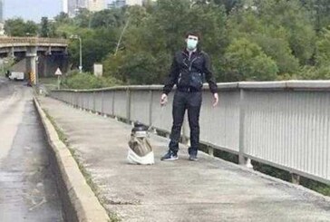 Угрожавшего взорвать мост в Киеве мужчину отправили в психбольницу