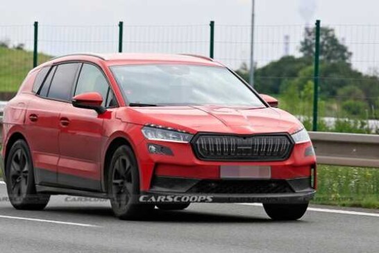 Новый Skoda Enyaq подловили без камуфляжа