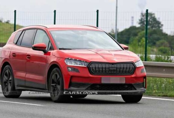 Новый Skoda Enyaq подловили без камуфляжа