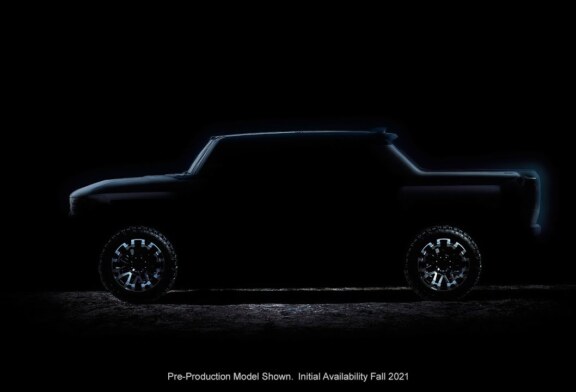 Новый электрический Hummer показали на видео
