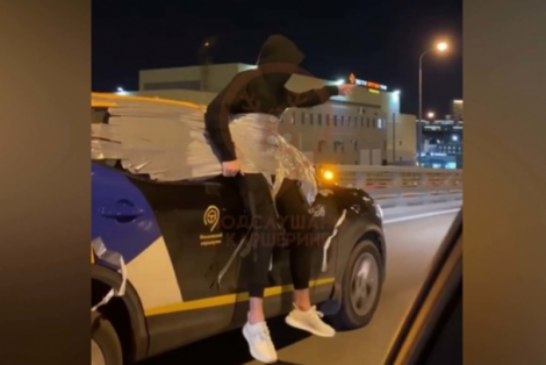 Полиция в ярости: на каршеринговой машине катали примотанного скотчем человека