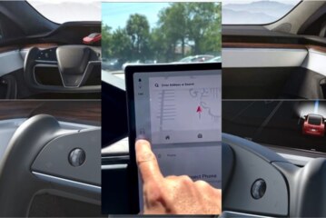 В автомобилях Tesla передачи будут переключаться свайпами