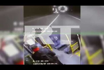 Появилось видео лобовой аварии с участием «Майбаха» Ксении Собчак