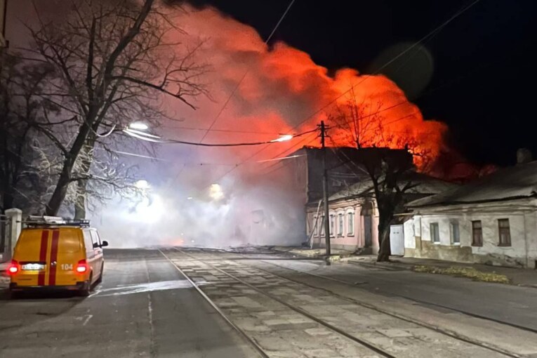 Донецк в огне